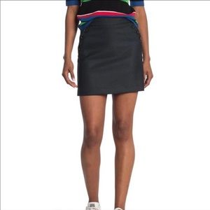 Veronica Beard Barnes Skirt- green and black